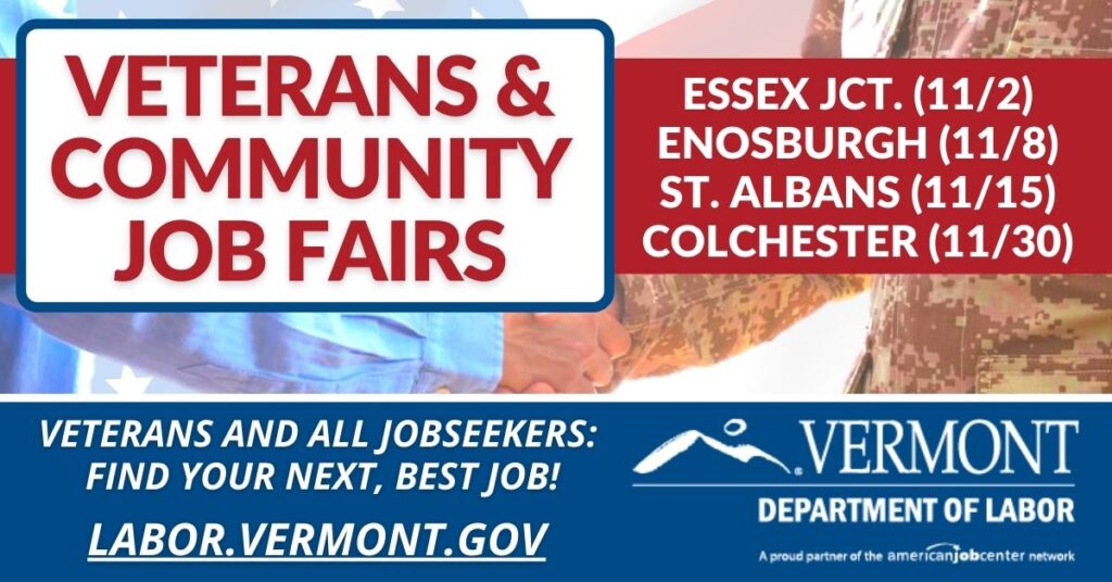 Job Fairs / Hiring Events Vermont Jobs